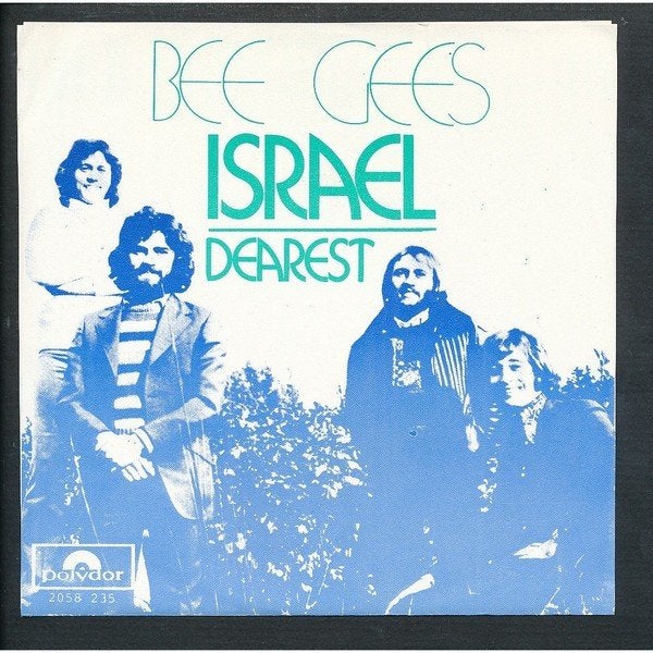 BEE GEES – Israel / Dearest ( 1972 Pop 45T ), Ophalen of Verzenden, Pop