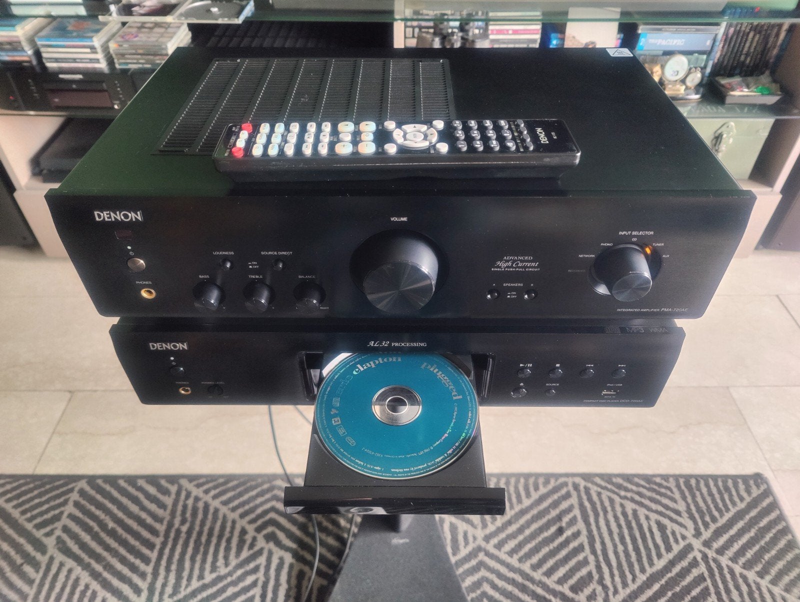 DENON PMA-720AE + DCD-720AE (MSRP 800€), TV, Hi-fi & Vidéo, Enlèvement, Stéréo, Denon