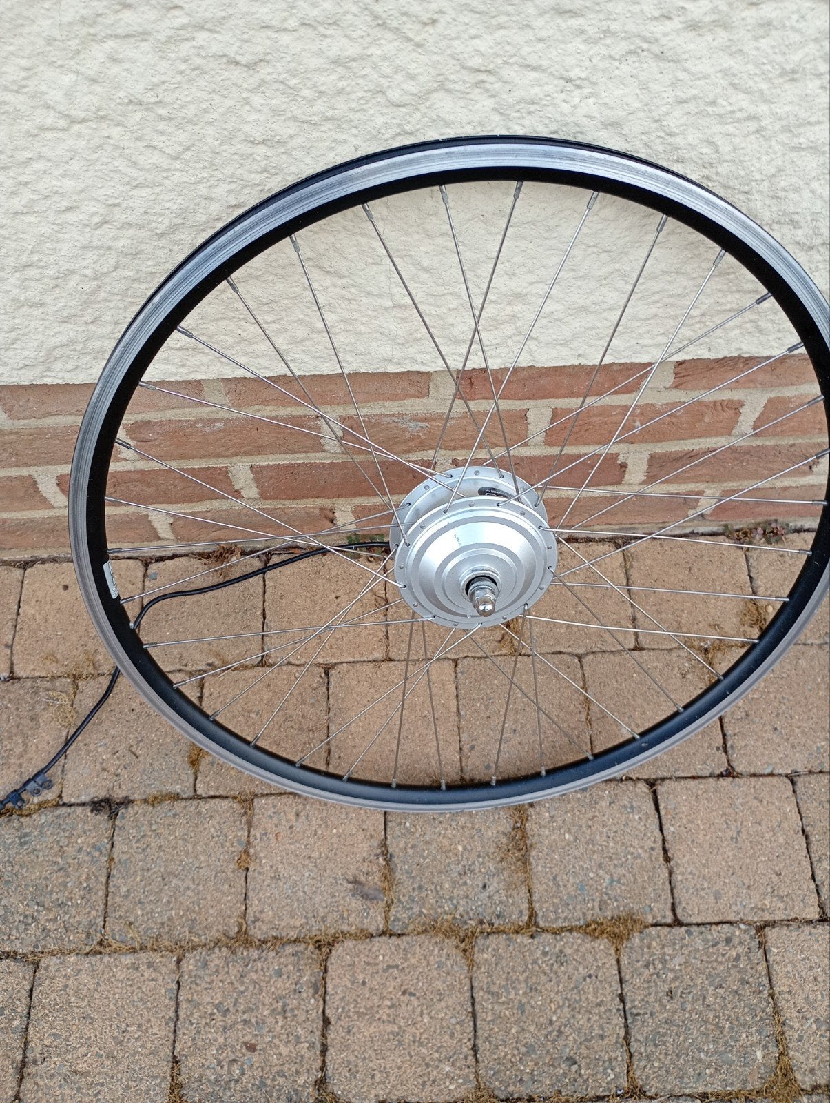 voorwiel elektrische fiets gelijk nieuw, Fietsen en Brommers, Ophalen of Verzenden