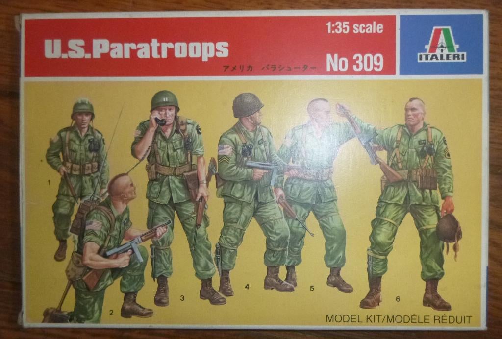 Italeri Paratroops, Hobby en Vrije tijd, Verzenden, Nieuw, Italeri