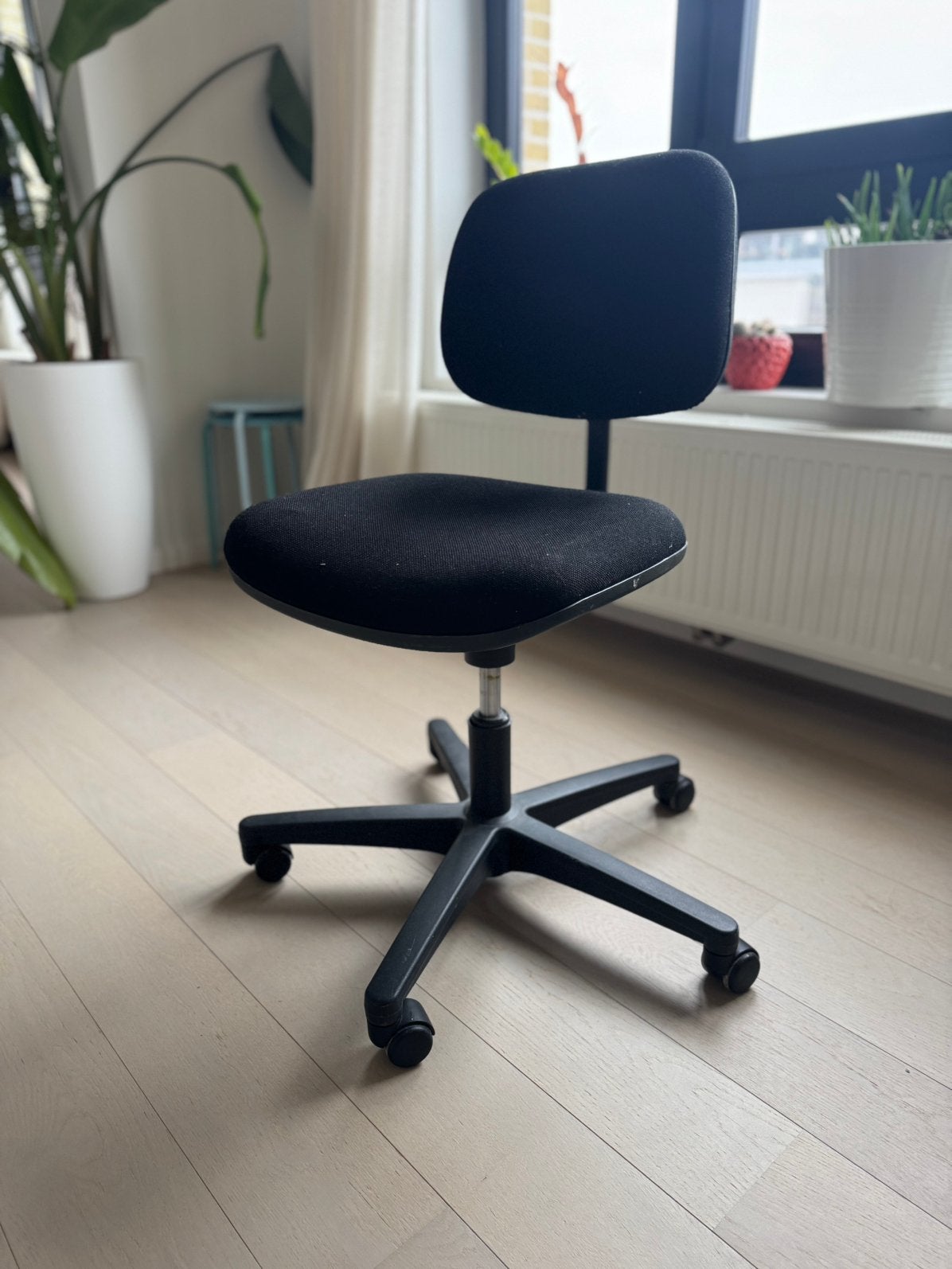 Verstelbare bureaustoel, Enlèvement, Comme neuf, Chaise de bureau