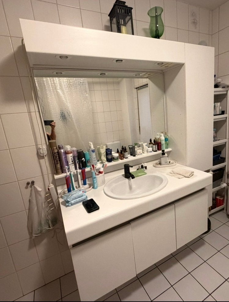 Meuble salle de bain a vendre, Meuble lavabo, 100 à 150 cm, Enlèvement, Utilisé