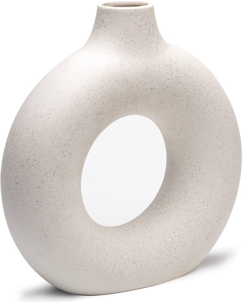 Vase anneaux, Antiek en Kunst, Kunst | Designobjecten, Ophalen, Vaas