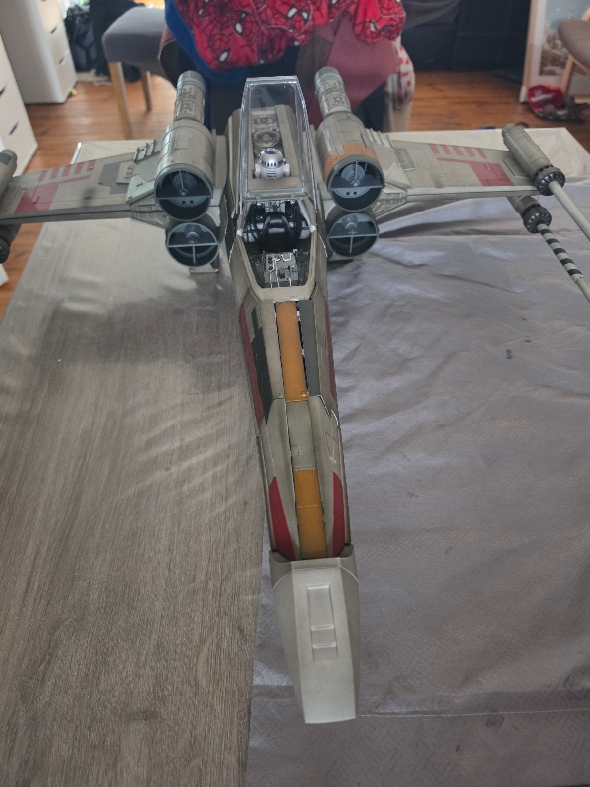 X Wing collectie Altaya, Ophalen