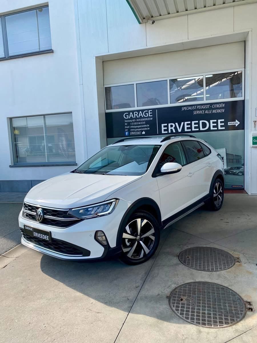 VW Taigo 12/2024 **22.050km** garantie, Auto's, Volkswagen, Stof, Wit, Bedrijf, 5 zetels
