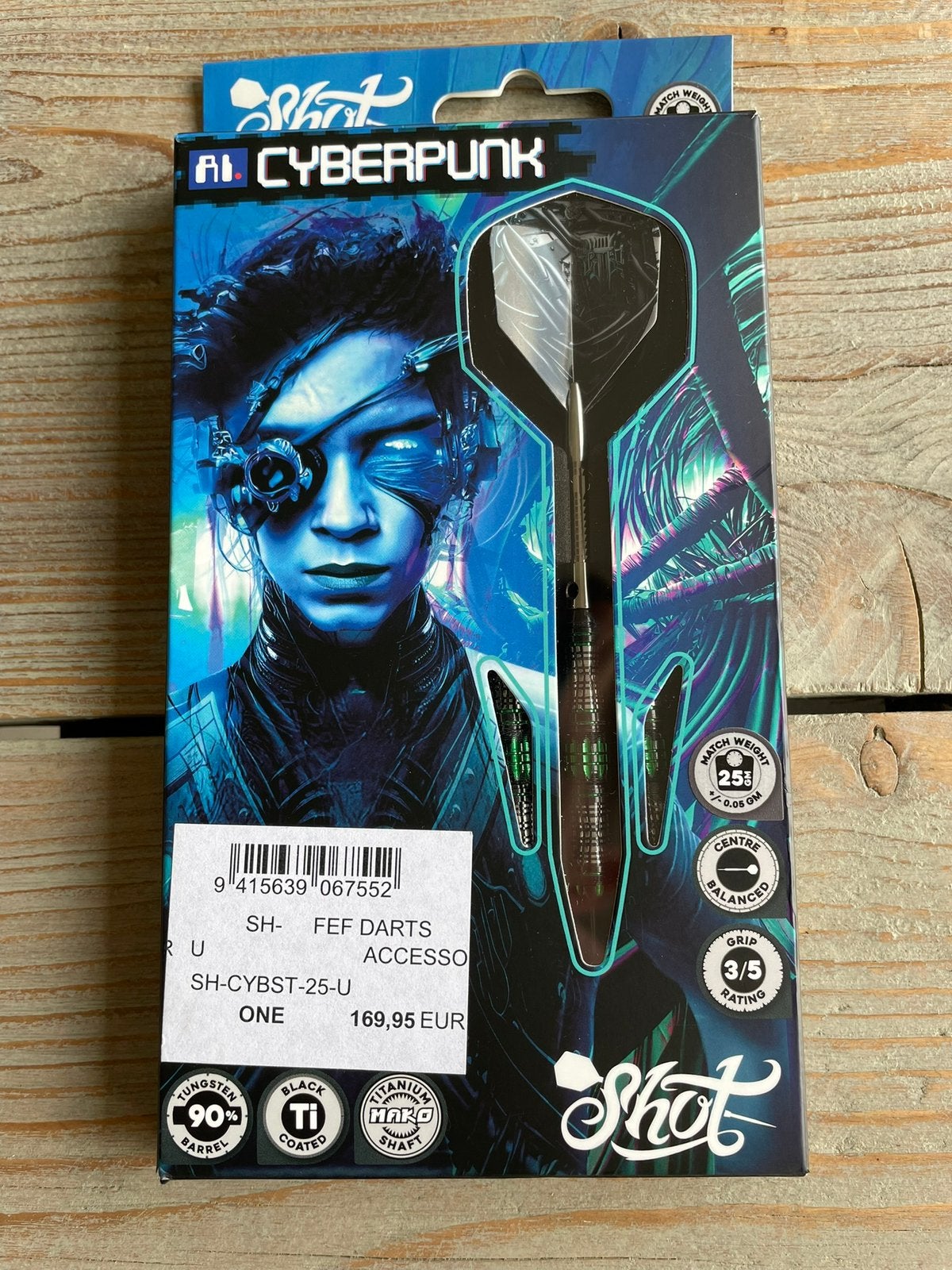 Shot AI Cyberpunk 25gr, Sport en Fitness, Ophalen of Verzenden, Zo goed als nieuw