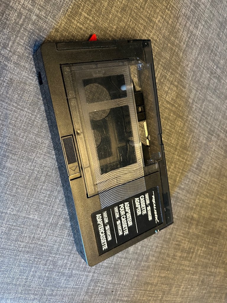 Realistic VHS C cassette adapter VHS, Audio, Tv en Foto, Videocamera's Analoog, Ophalen
