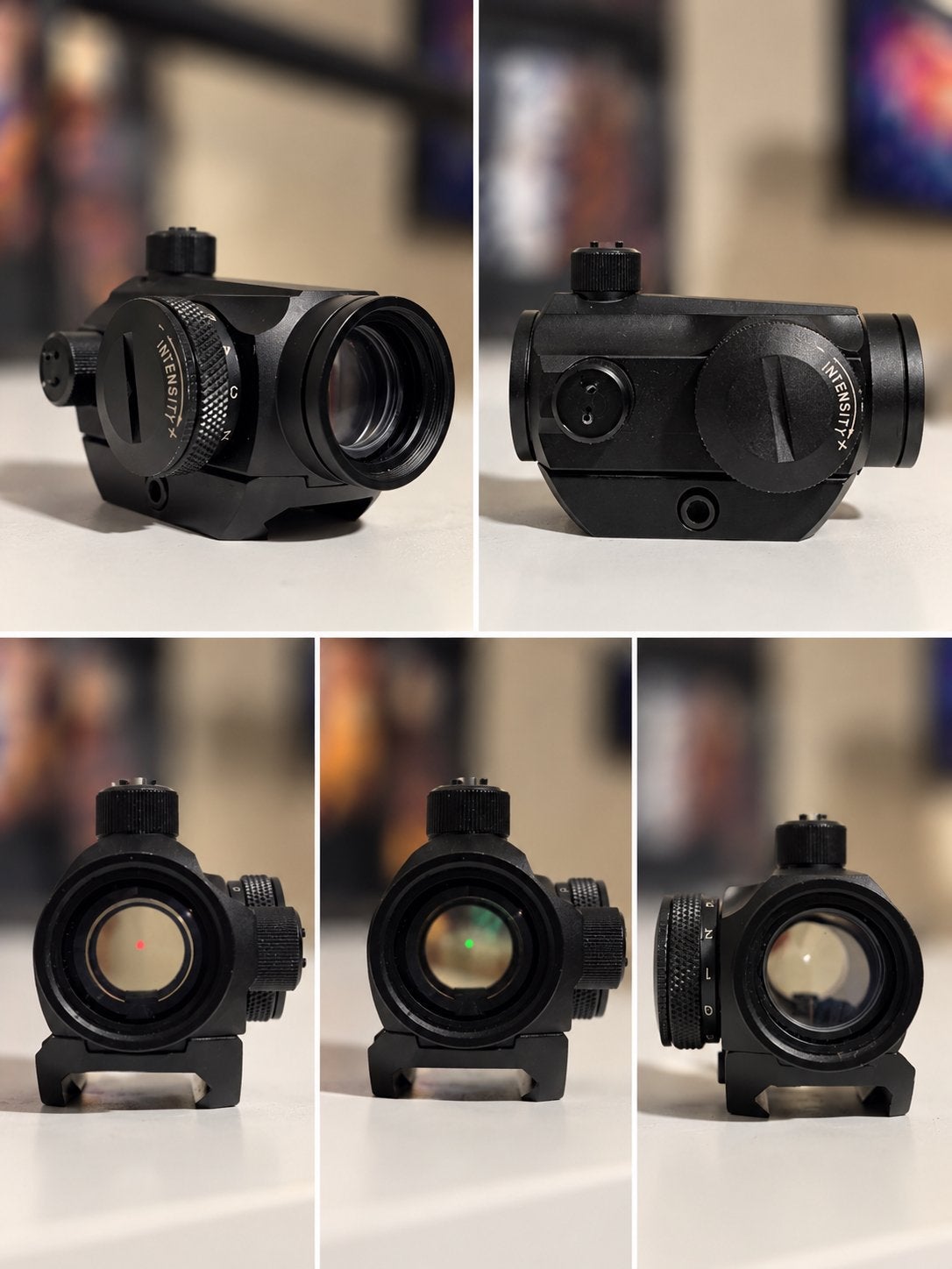 "Viseur point rouge/vert AIRSOFT compact style T1, Ophalen, Gebruikt