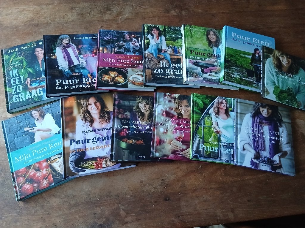 kookboeken Pascale Naessens, Ophalen