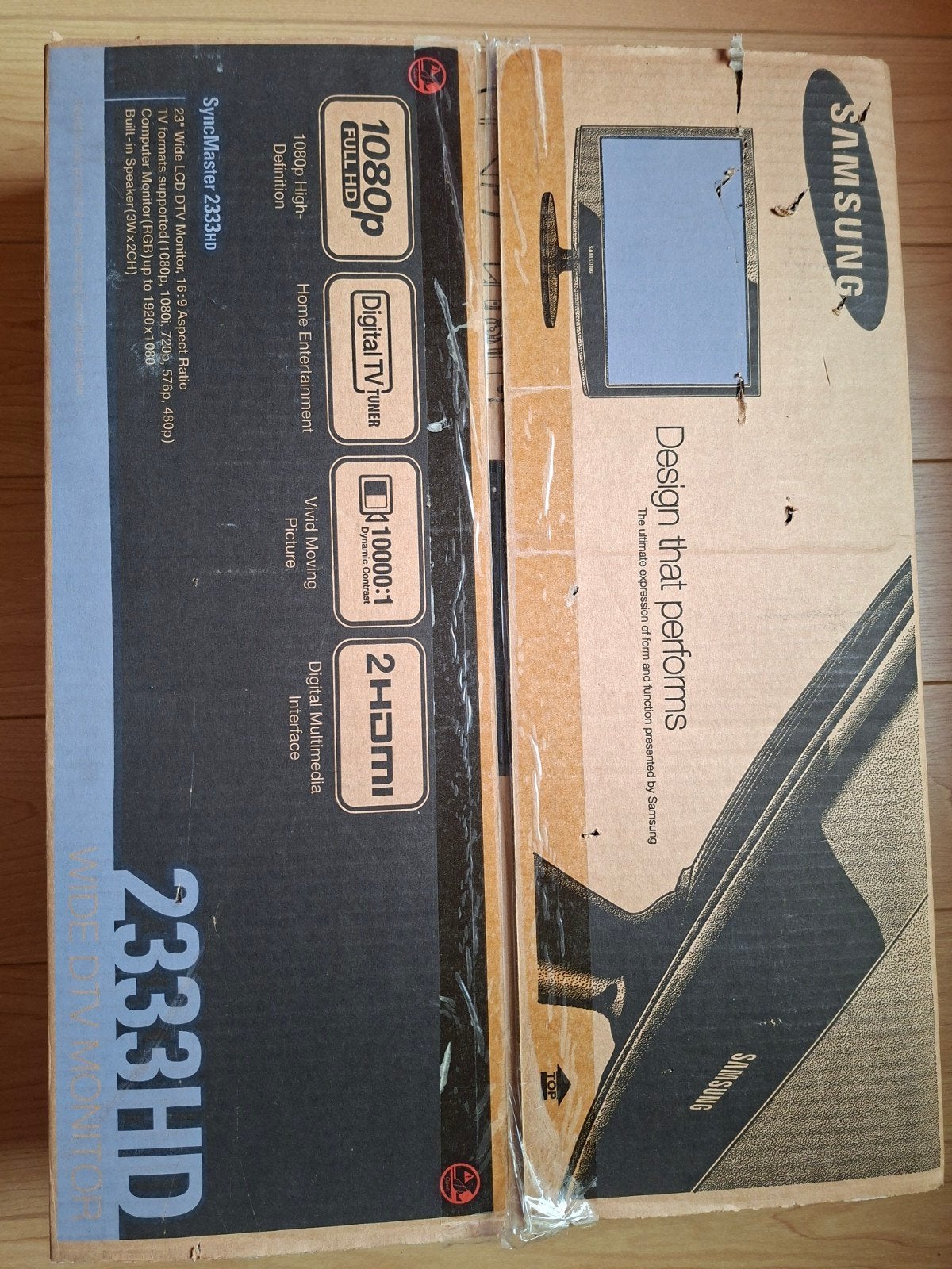 Samsung SyncMaster 2333HD, Informatique & Logiciels, Moniteurs, Enlèvement, HD, HDMI, Samsung
