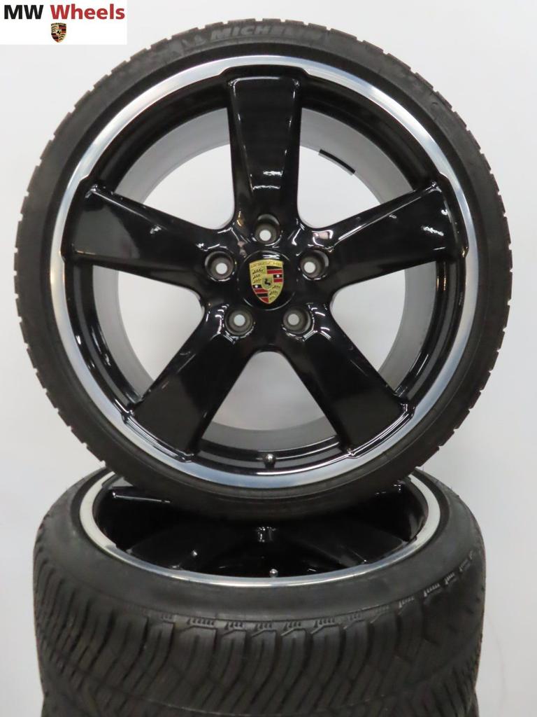 originele Porsche 991 4S Fuchs 20 inch velgen winterbanden, Auto-onderdelen, Banden en Velgen, Banden en Velgen, Winterbanden