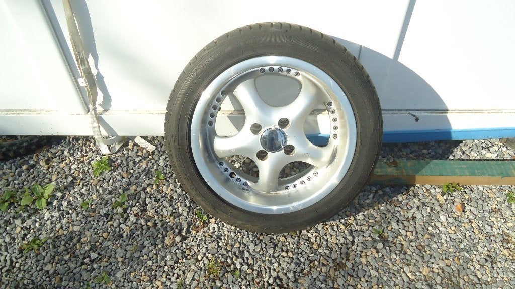 roues AEZ   4x100, Autos : Pièces & Accessoires, Pneus & Jantes, Enlèvement, Jante(s)