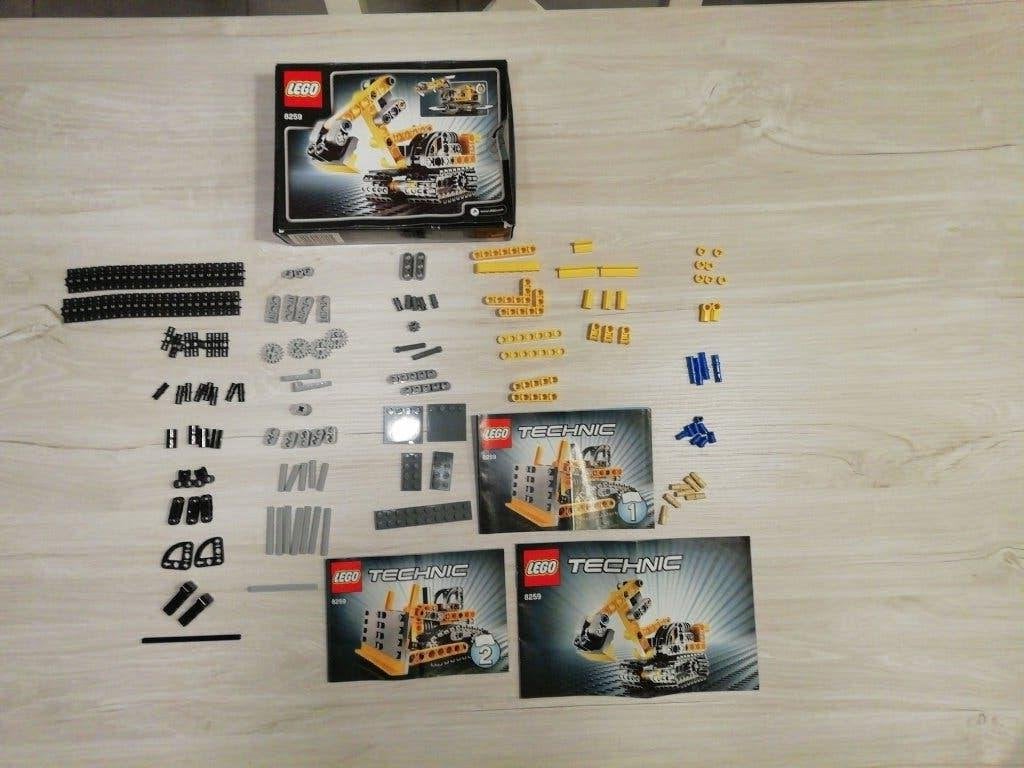 lego technic 8259, Ophalen, Compleet, Lego, Zo goed als nieuw