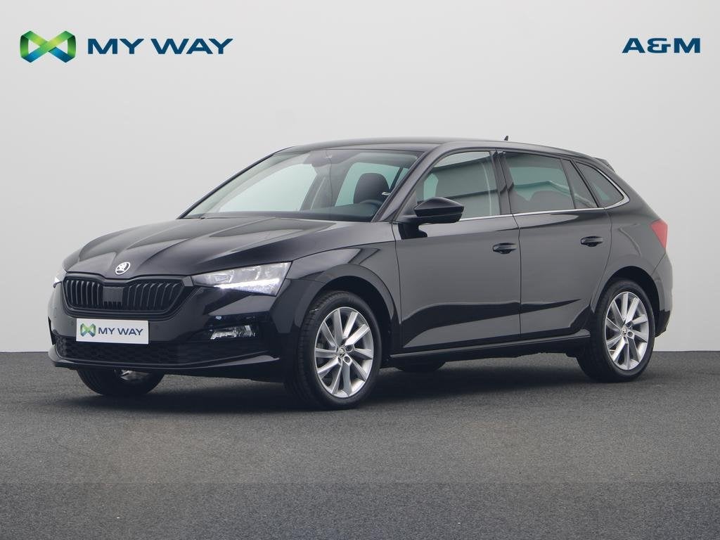 Skoda Scala Scala 1.0 TSI Ultimate DSG, Auto's, Automaat, Zwart, https://public.car-pass.be/vhr/58d2ec91-6b67-44a7-9686-ca6008d47b8a