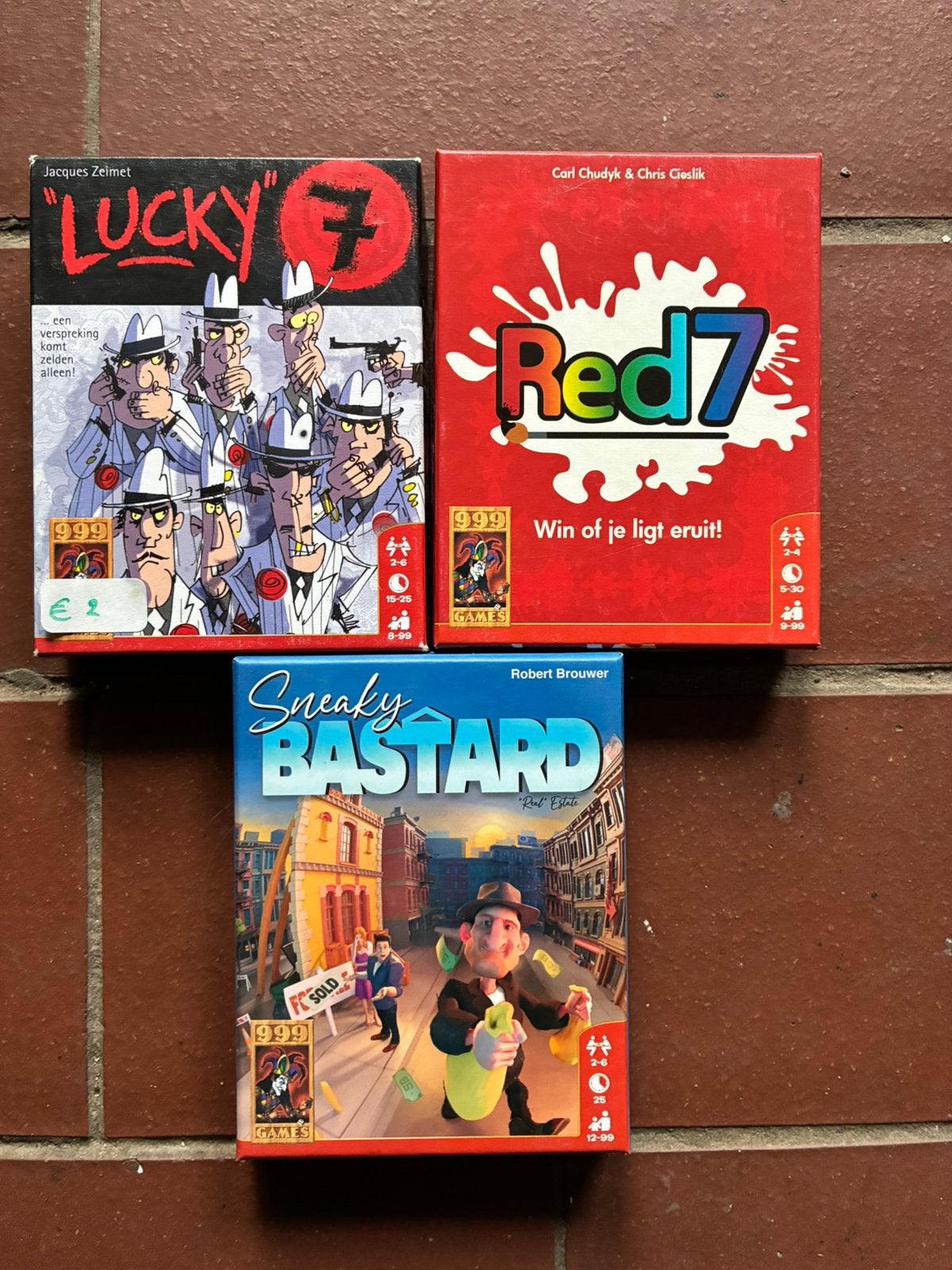 Lot van 3 gezelschapsspellen, Hobby en Vrije tijd, Ophalen, Zo goed als nieuw