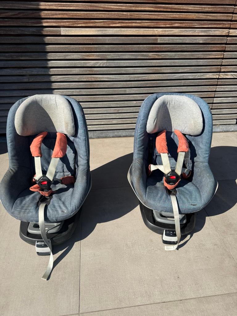 maxi-cosi Family fix + pearl (2 stuks), Ophalen, Gebruikt