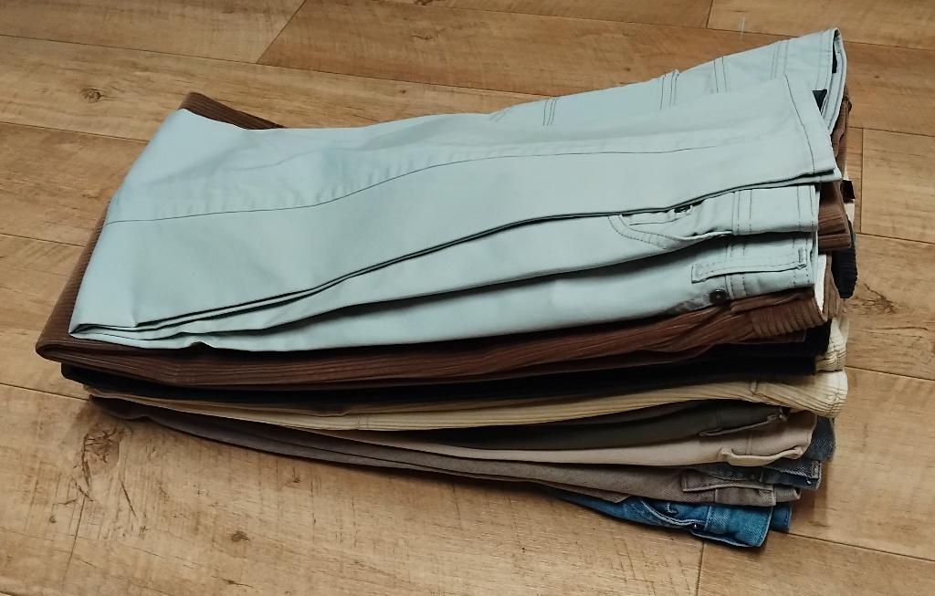 HEREN BROEKEN / 9 STUKS, Kleding | Heren, Ophalen, Zo goed als nieuw