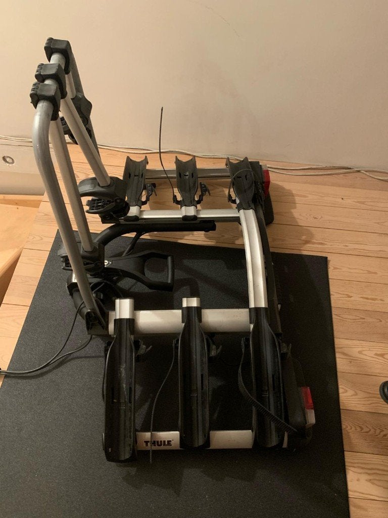 Porte-vélos Thule EuroWay G2 923 – 3 vélos – attelage, Enlèvement, Comme neuf