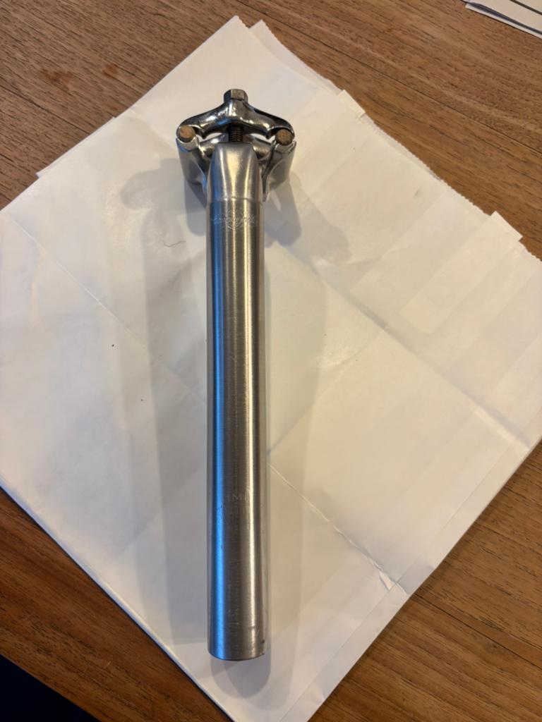 Campagnolo record zadelpen 25mm, Verzenden, Zo goed als nieuw, Racefiets