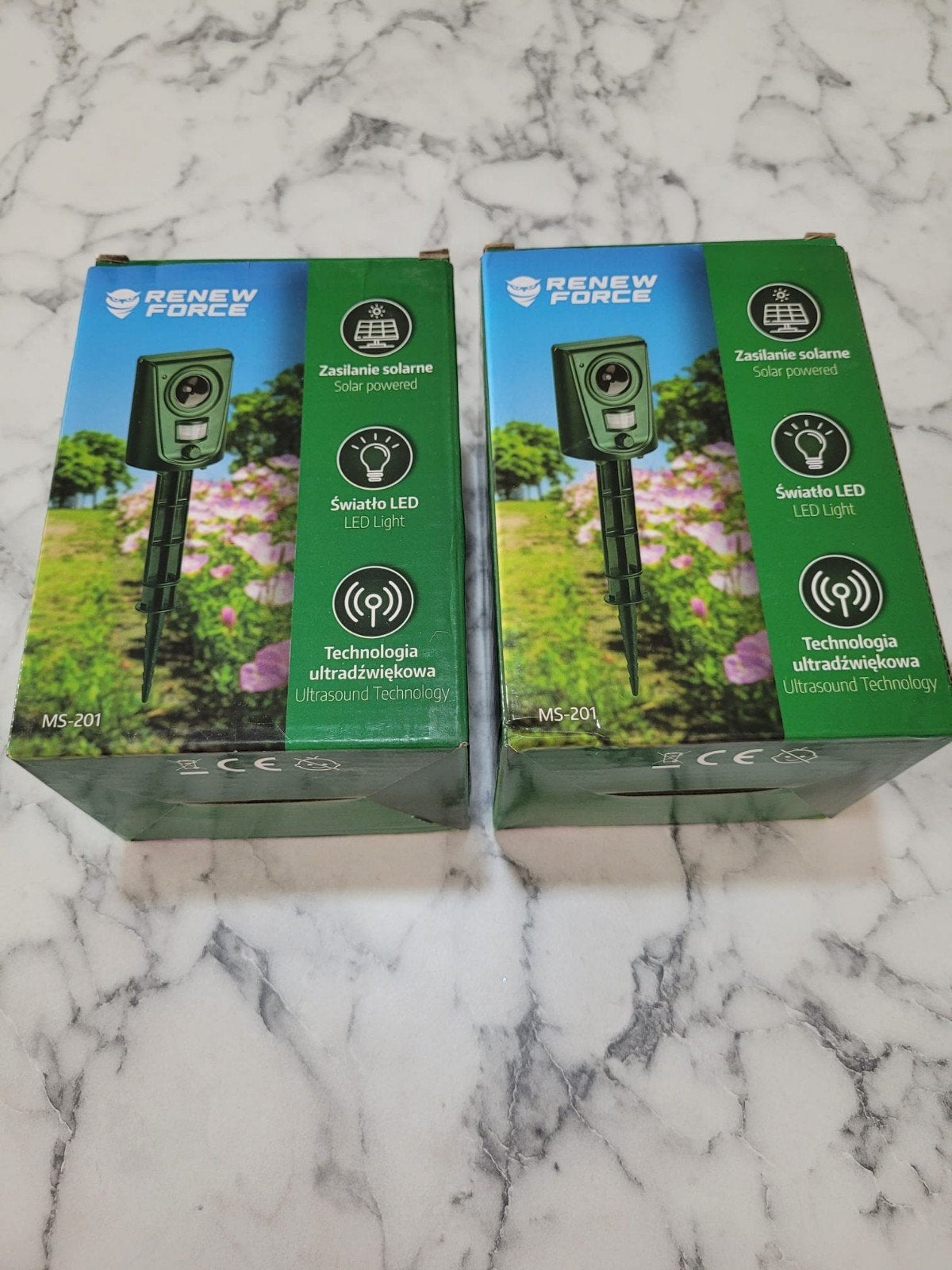 Lot de 2 Répulsifs Solaires Nuisibles, Enlèvement ou Envoi, Neuf