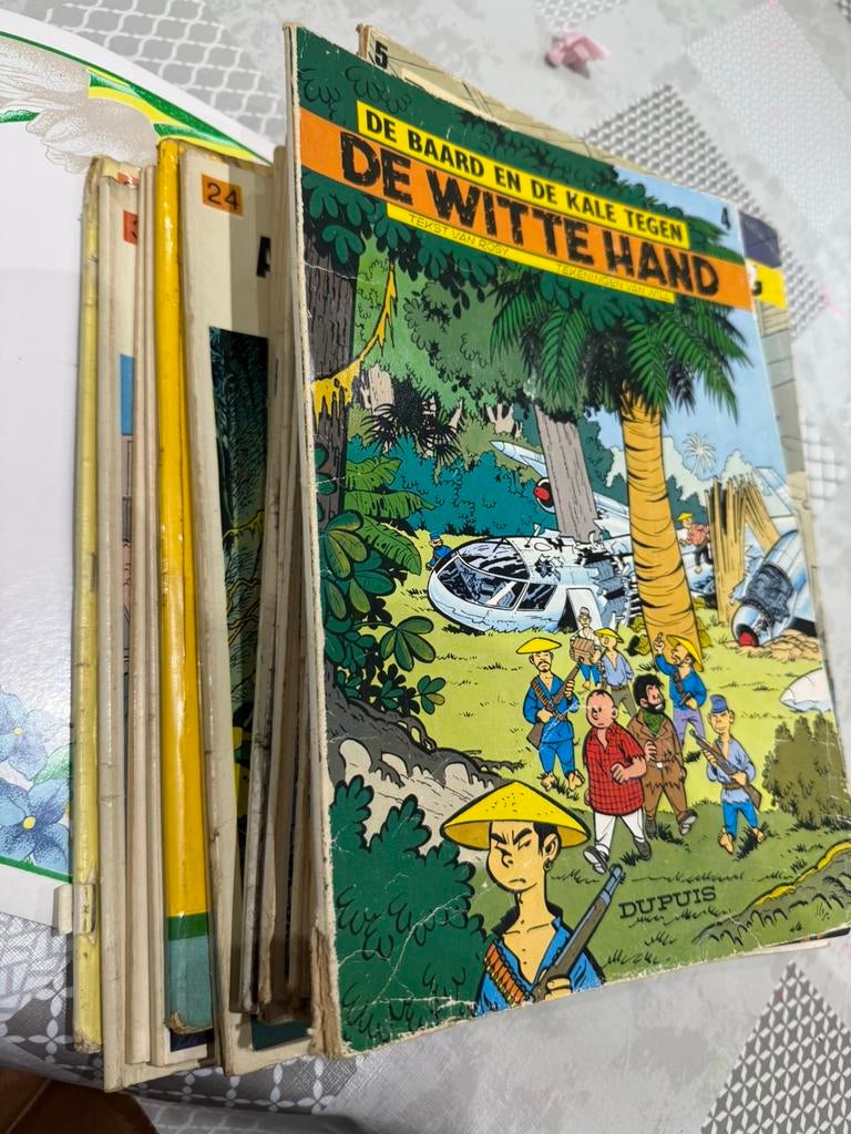 Pakket strips Baard en Kale 19 stuks, Boeken, Stripverhalen, Meerdere stripboeken, Ophalen of Verzenden, Gelezen
