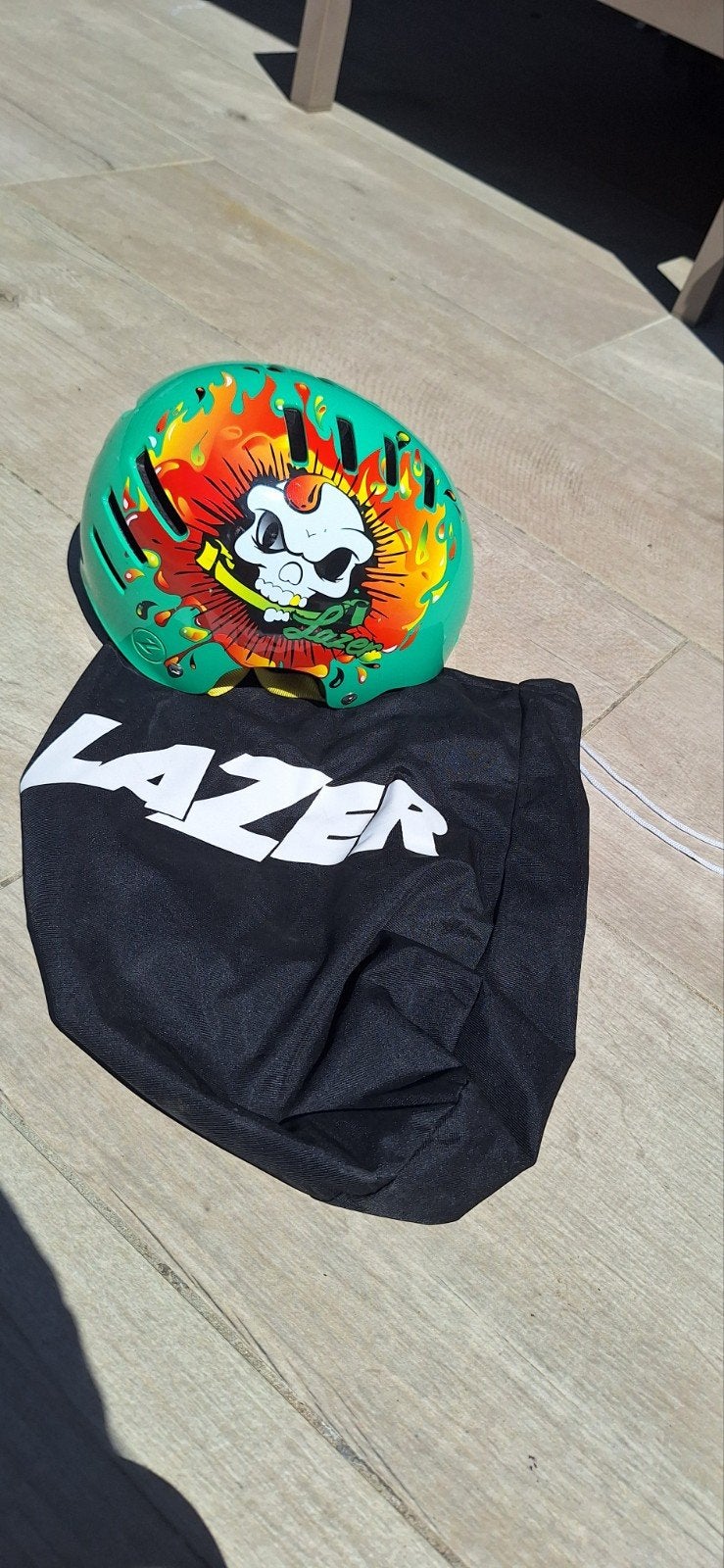 Kinderhelm lazer, Fietsen en Brommers, Fietsaccessoires | Fietshelmen, Ophalen, Nieuw