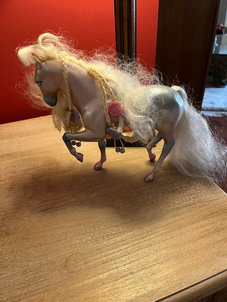 Vintage speelgoed  paardje van 1987, Ophalen of Verzenden, Zo goed als nieuw