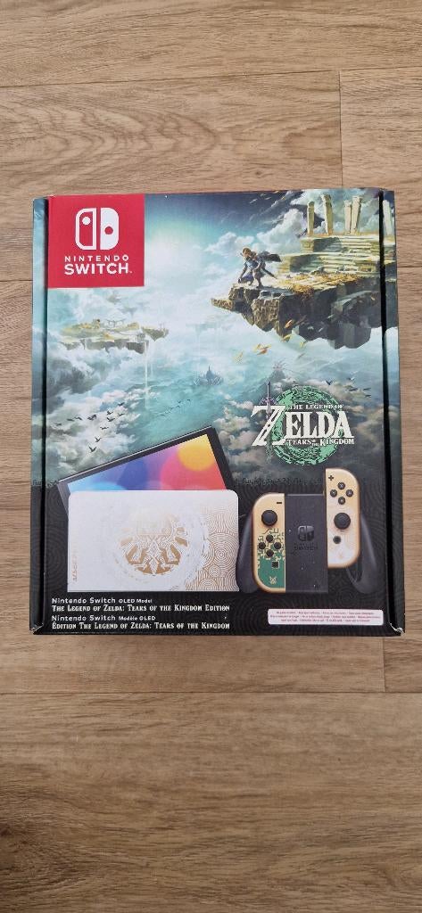 Nintendo Switch OLED - Zelda: Tears of the Kingdom Edition, Ophalen, Zo goed als nieuw, Switch OLED