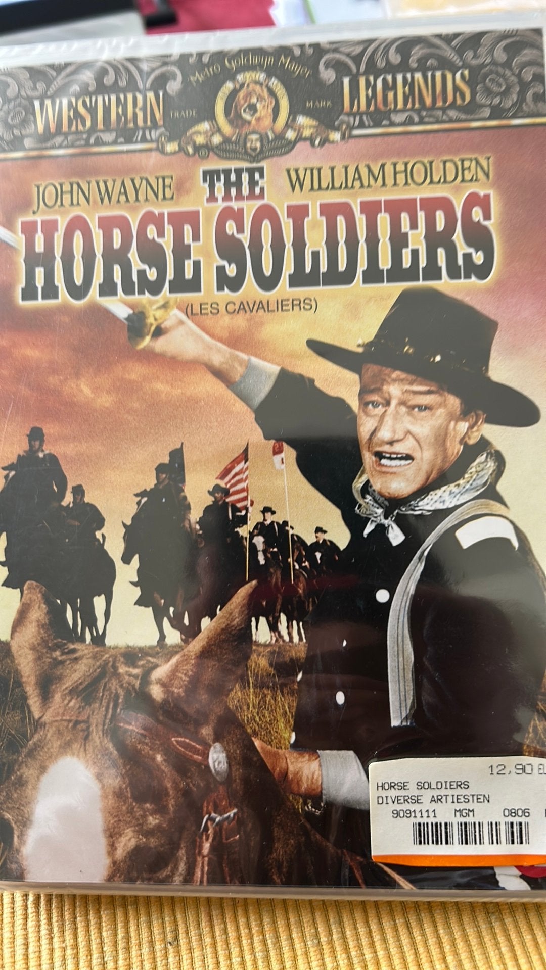 The Horse Soldiers ( Nieuw ), CD & DVD, DVD | Classiques, Enlèvement ou Envoi, Comme neuf