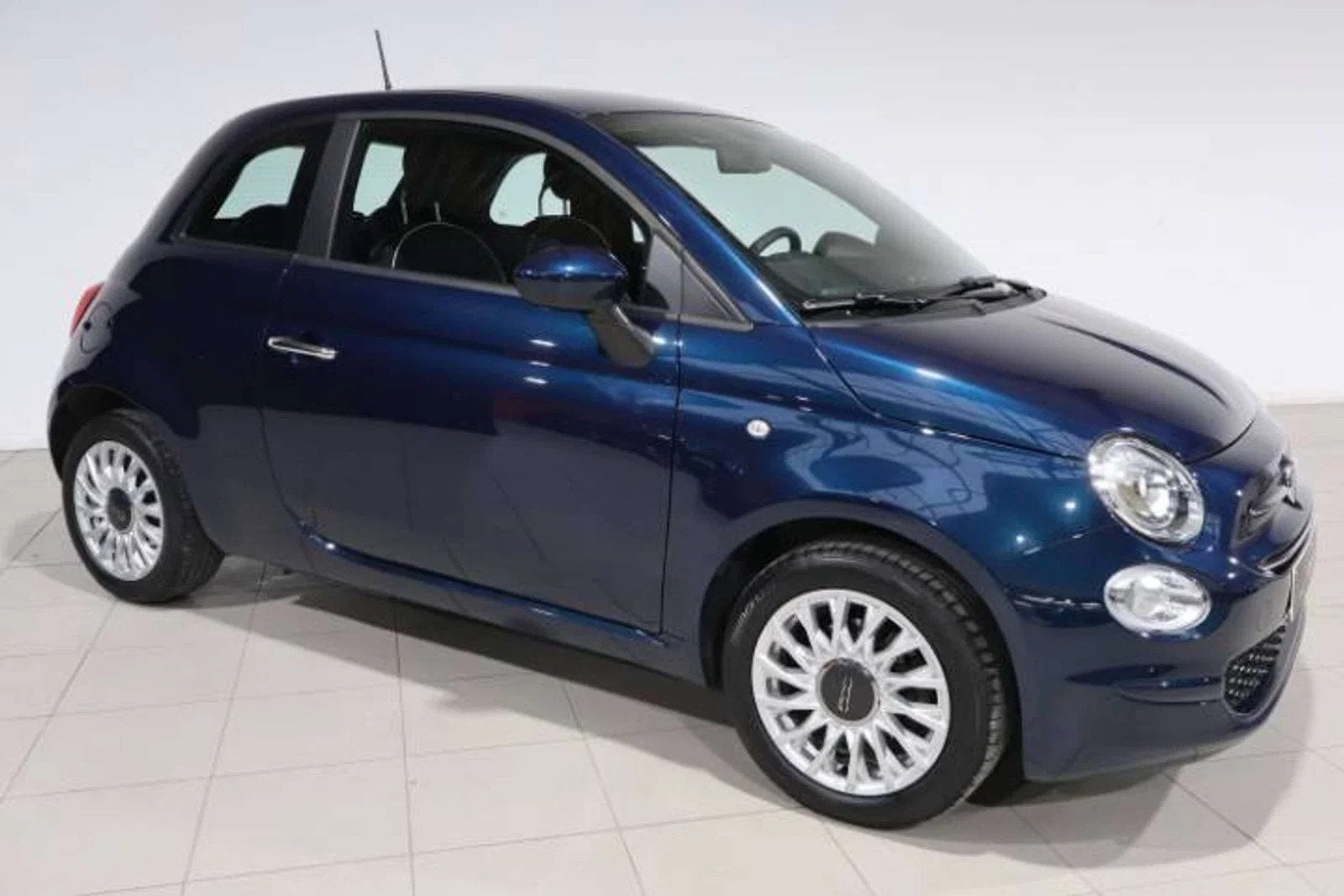 Fiat 500 Lounge 1.2 Automaat Apple Carplay/Android Auto, Achat, Entreprise, 69 ch, Noir