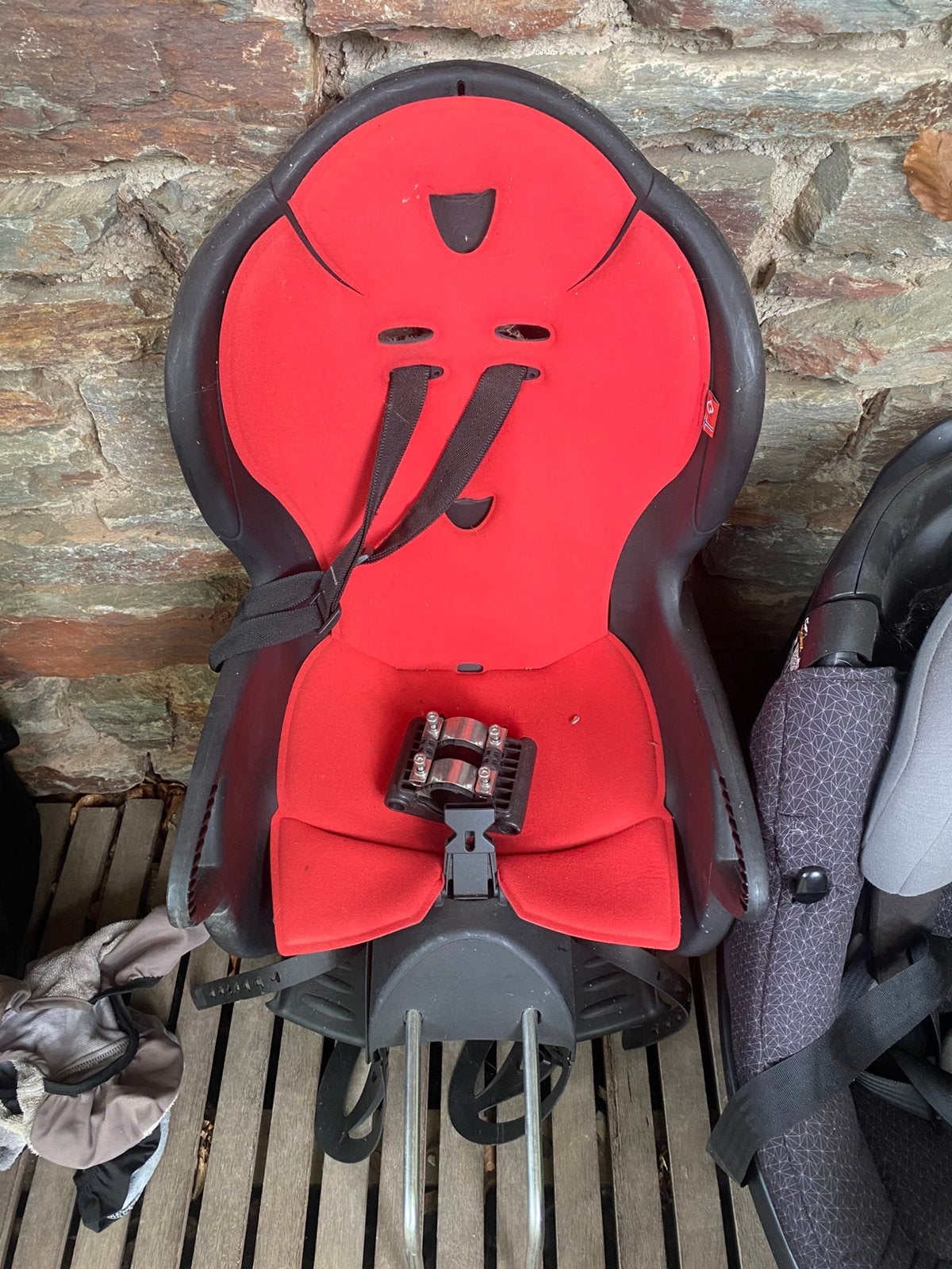 Siege velo bebe Hamax, Enlèvement, Utilisé