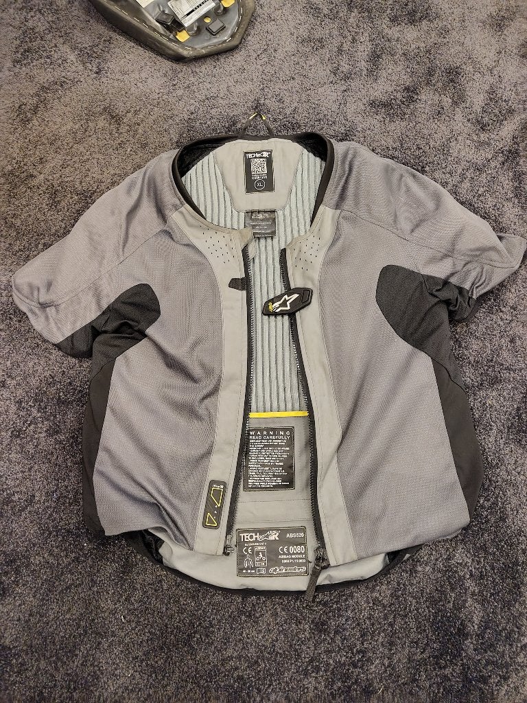 Alpinestars Tech-Air 5 Airbagvest maat XL, Motoren, Ophalen, Overige typen, Dames, Alpinestars