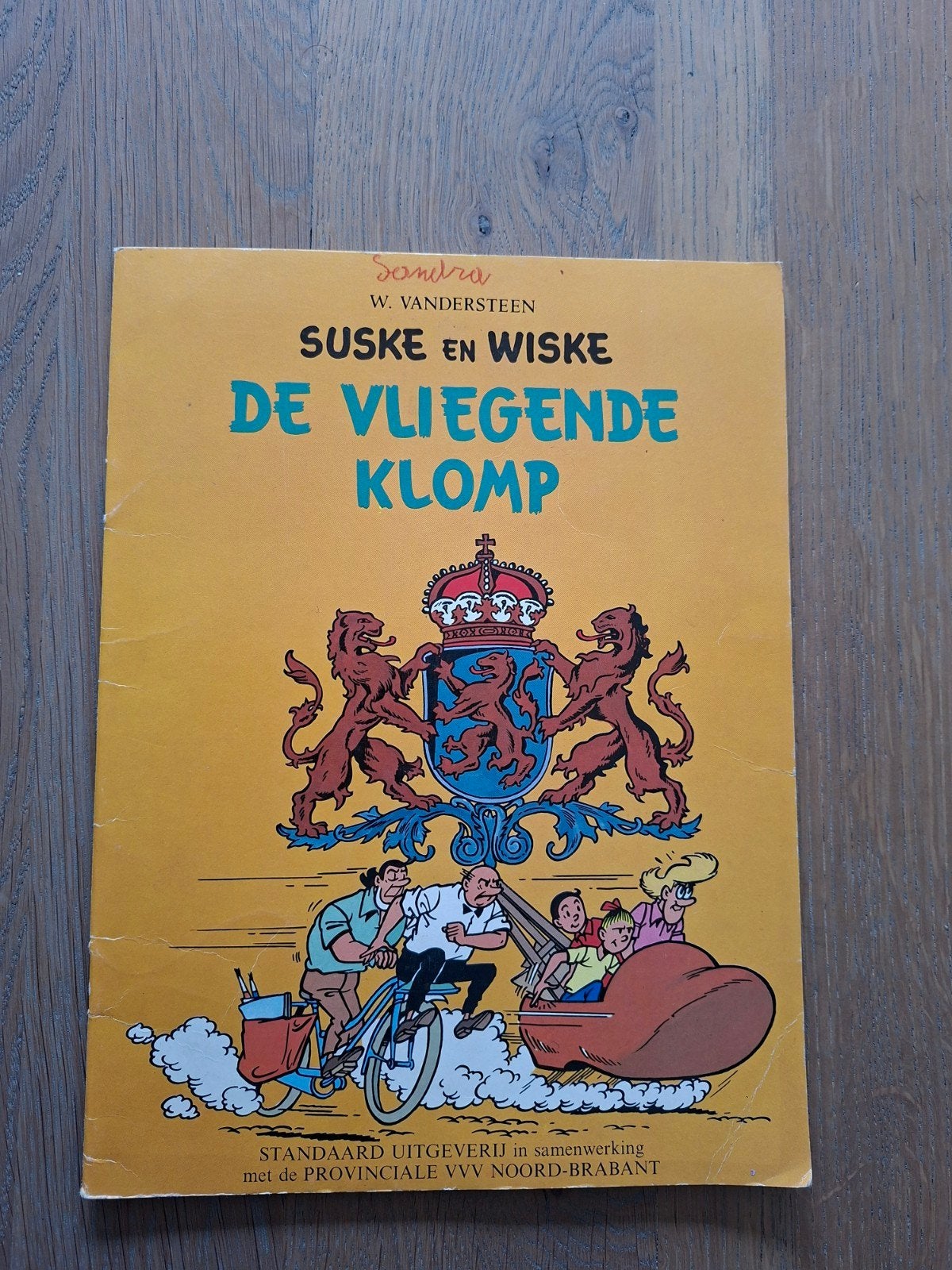 Suske en Wiske Provinciale VVV Noord-Brabant, Ophalen
