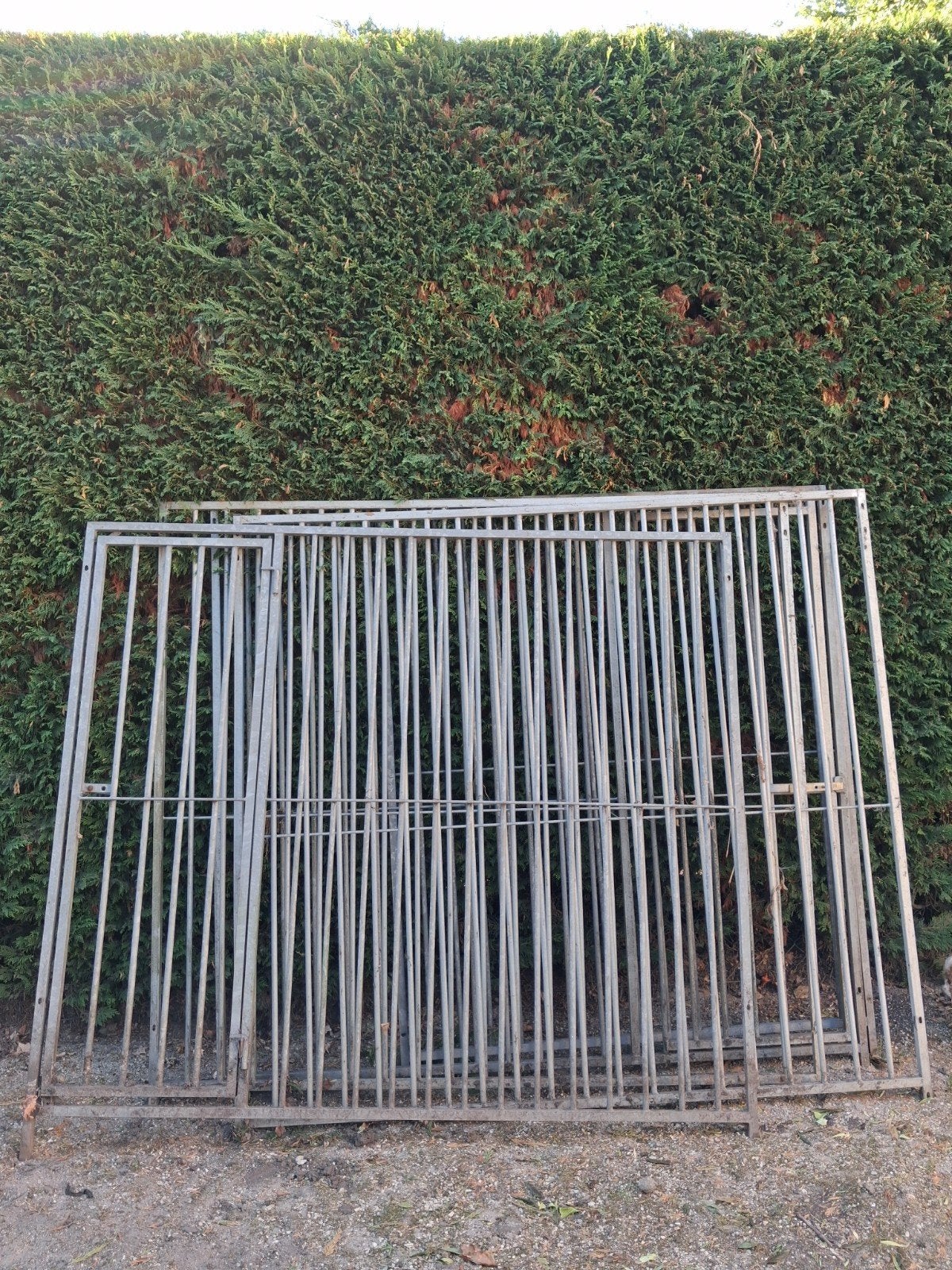 hondenren 3 gegalvaniseerde panelen, Dieren en Toebehoren
