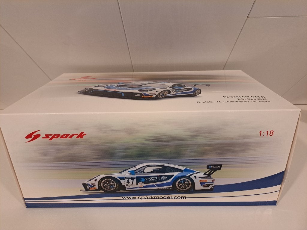 1:18 Spark Porsche 911 GT3 R 24H SPA Francorchamps 2020, Ophalen of Verzenden, Nieuw