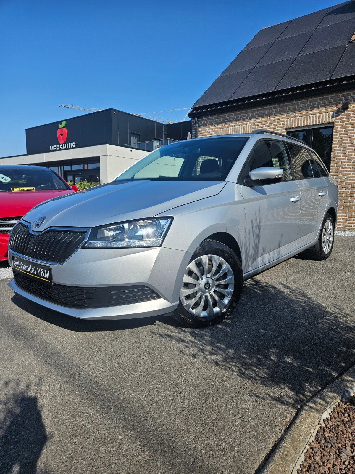 Skoda Fabia braek 1.0 Benzine️⛽️bouwjaar 05/2022/✅️Gekeurd, Autos, Skoda, Argent ou Gris, Achat, Euro 6, Entreprise