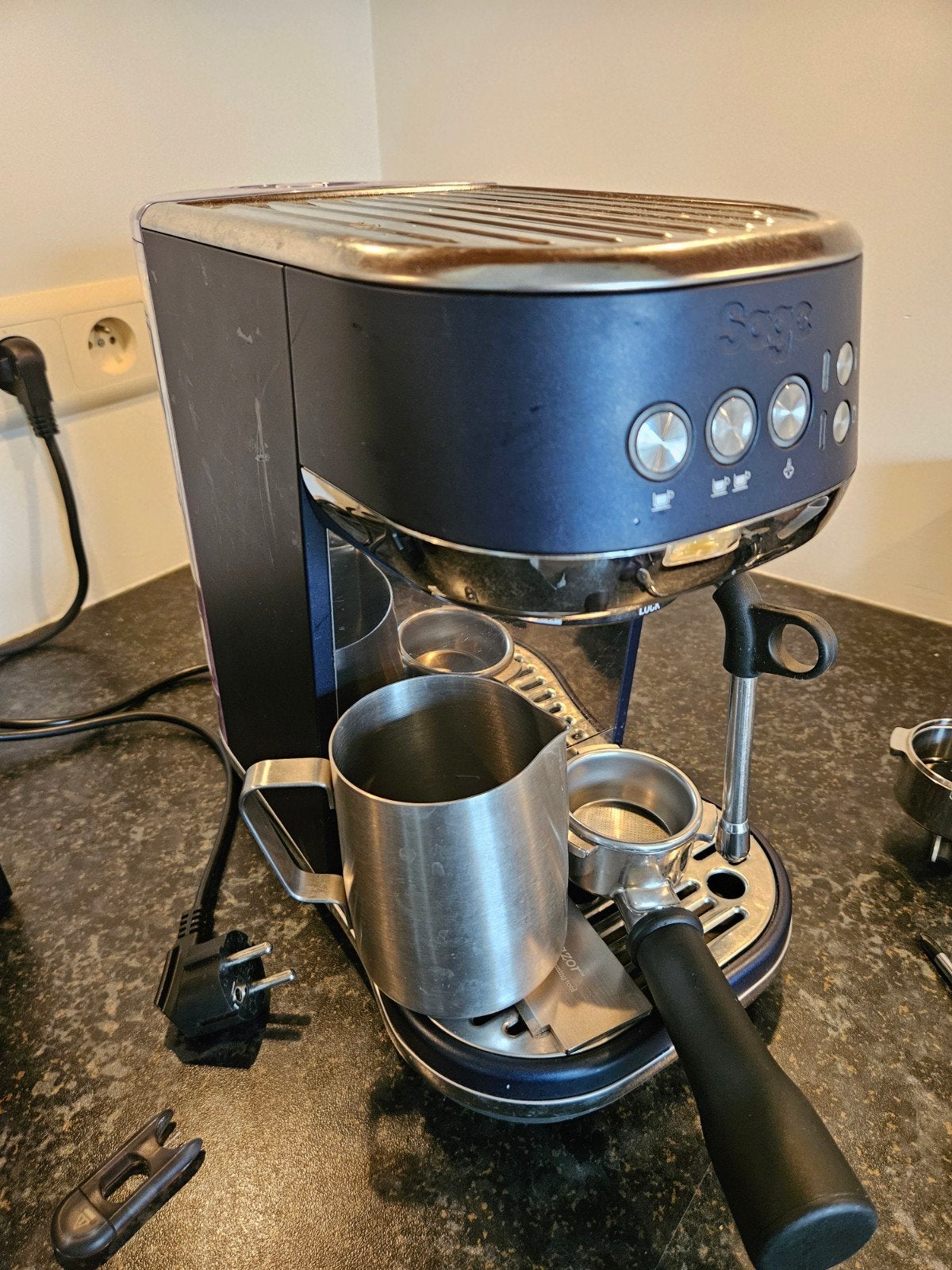 Sage The Bambino Plus, Ophalen, Gebruikt, Espresso apparaat, Gemalen koffie