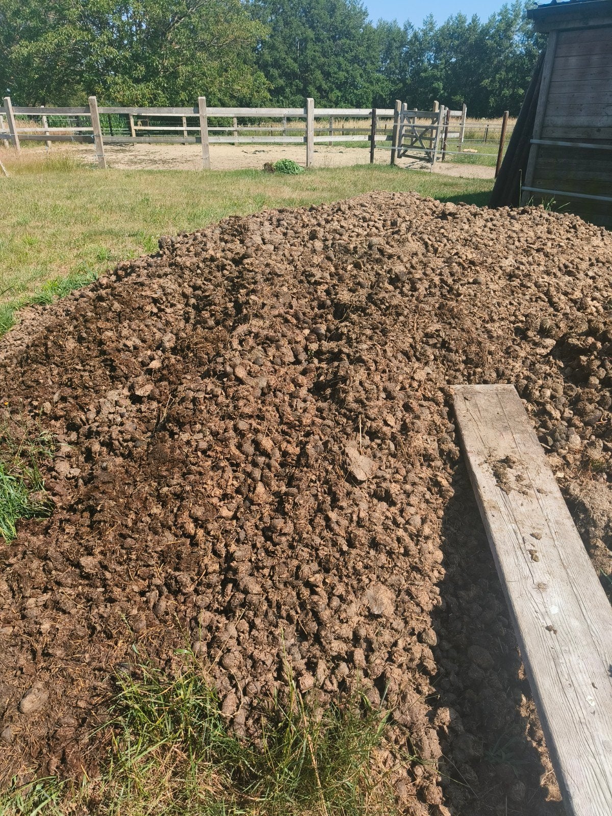 Zuiver paardenmest, Tuin en Terras, Ophalen