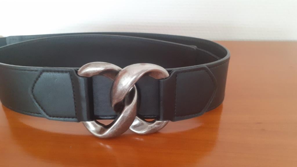 ceinture large avec boucle en métal NEUVE 100 cm, Neuf, Enlèvement ou Envoi, 100 cm ou plus, Ceinture