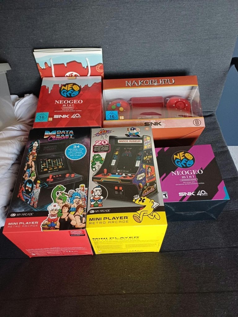 5 borne arcade multi jeux Namco data East snk ..., Collections, Neuf, Data East, Enlèvement, Autres types