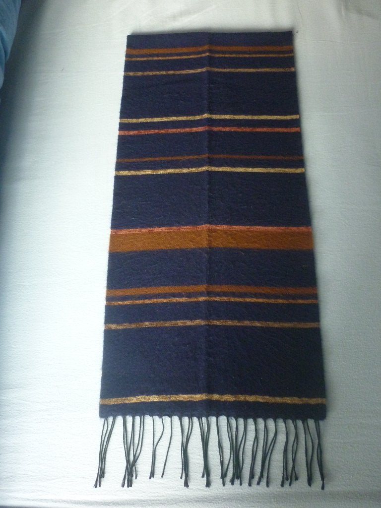 Gestreepte Sjaal Jacquard, Maat 48/50 (M), Ophalen of Verzenden, Zo goed als nieuw, Jacquard