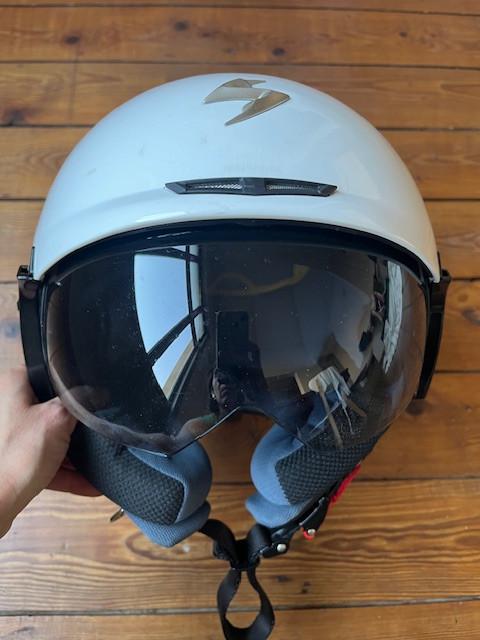 Motorhelm Scorpion Exo maat S, Jethelm, S, Dames, Tweedehands