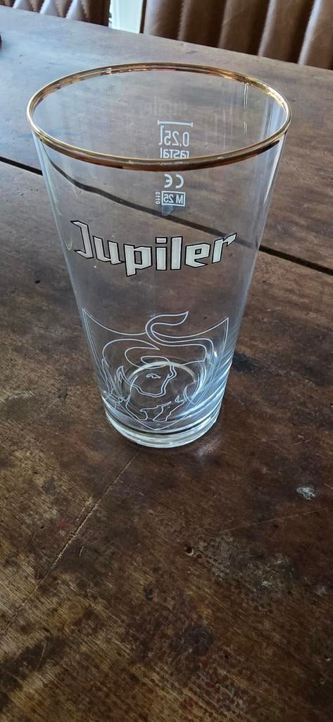 Jupiler boerkes glas, Ophalen of Verzenden
