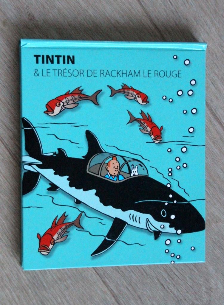 Kuifje Tintin trésor Rackham Rouge livre animé 3D pop up, Verzamelen, Verzenden, Kuifje, Zo goed als nieuw