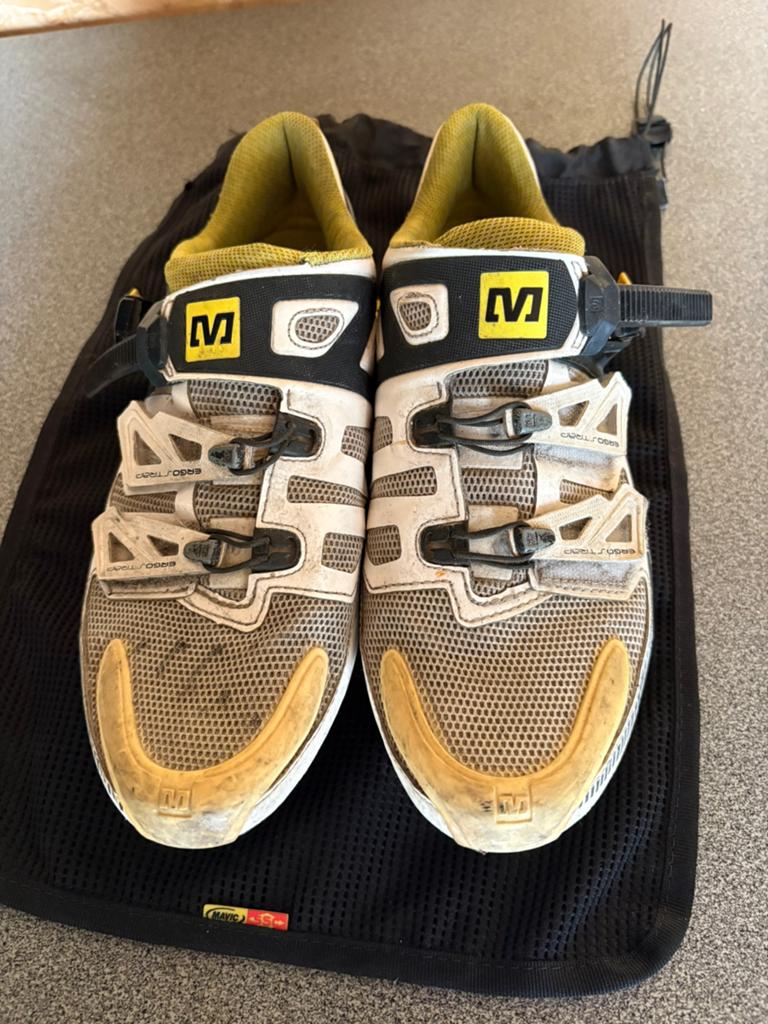 Maveric race schoenen, Ophalen, Gedragen