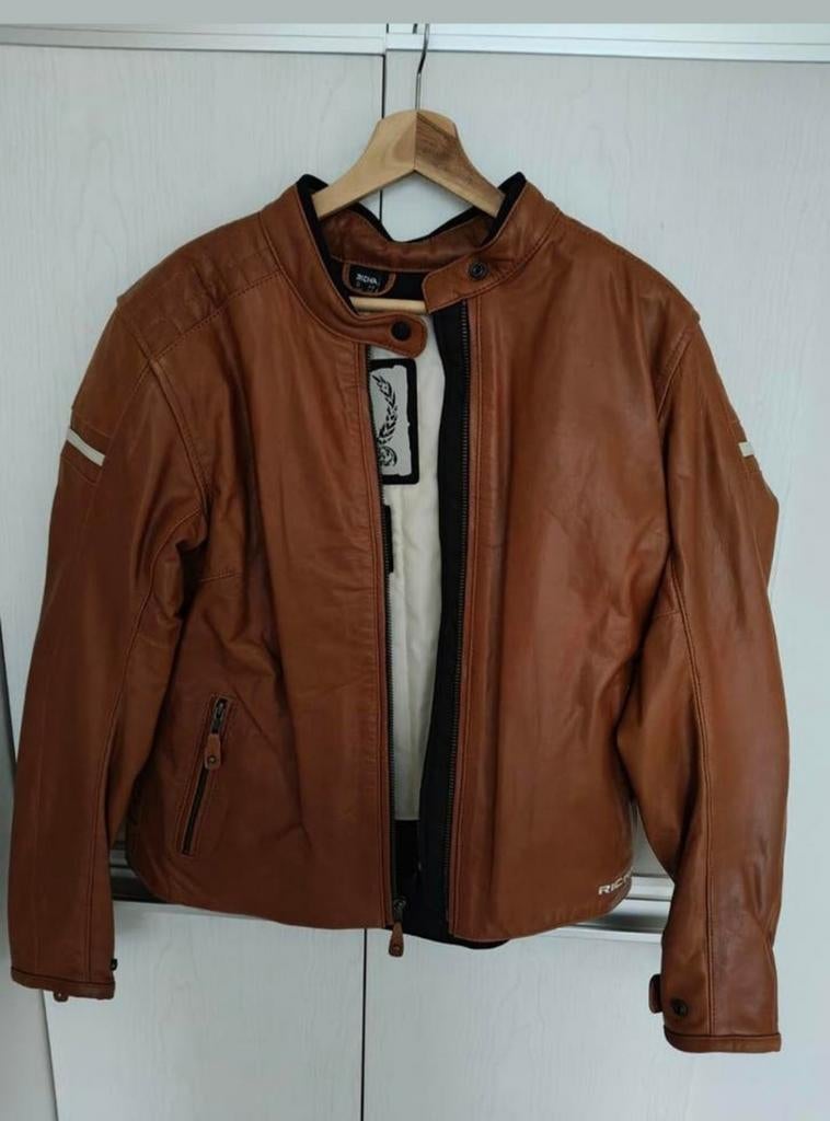 Lederen moto jas Richa, Ophalen, Maat 42/44 (L)