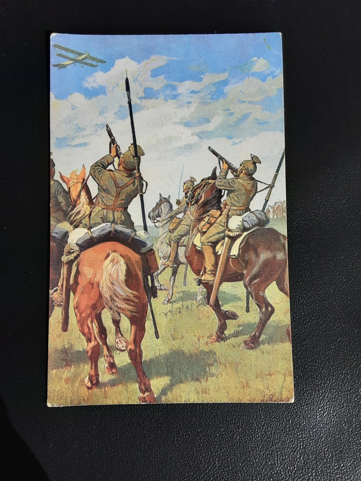Carte postale Armée Allemande 1915-1916, Enlèvement ou Envoi