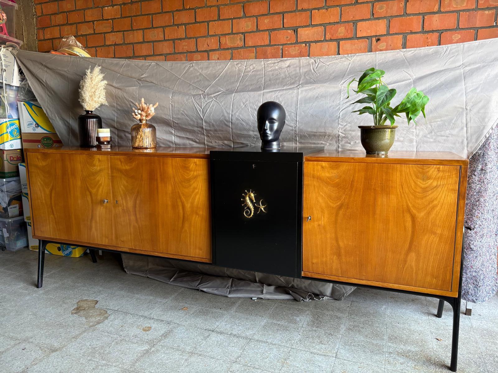 Prachtig Vintage Dressoir, Ophalen of Verzenden, Gebruikt