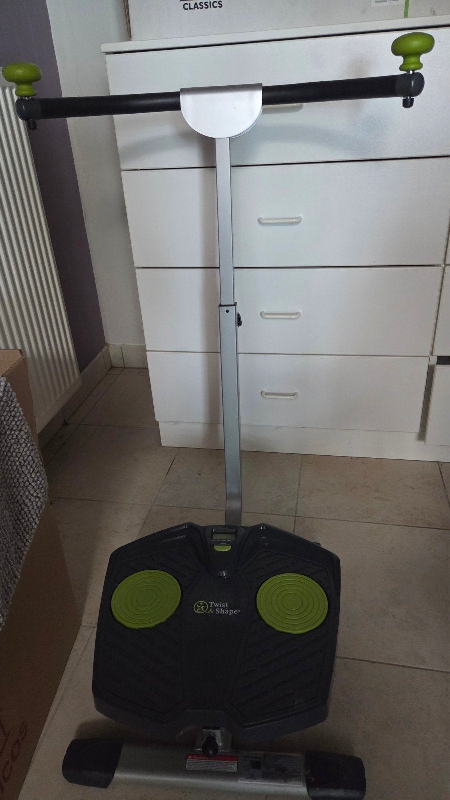 Fitness twist & shape, Ophalen