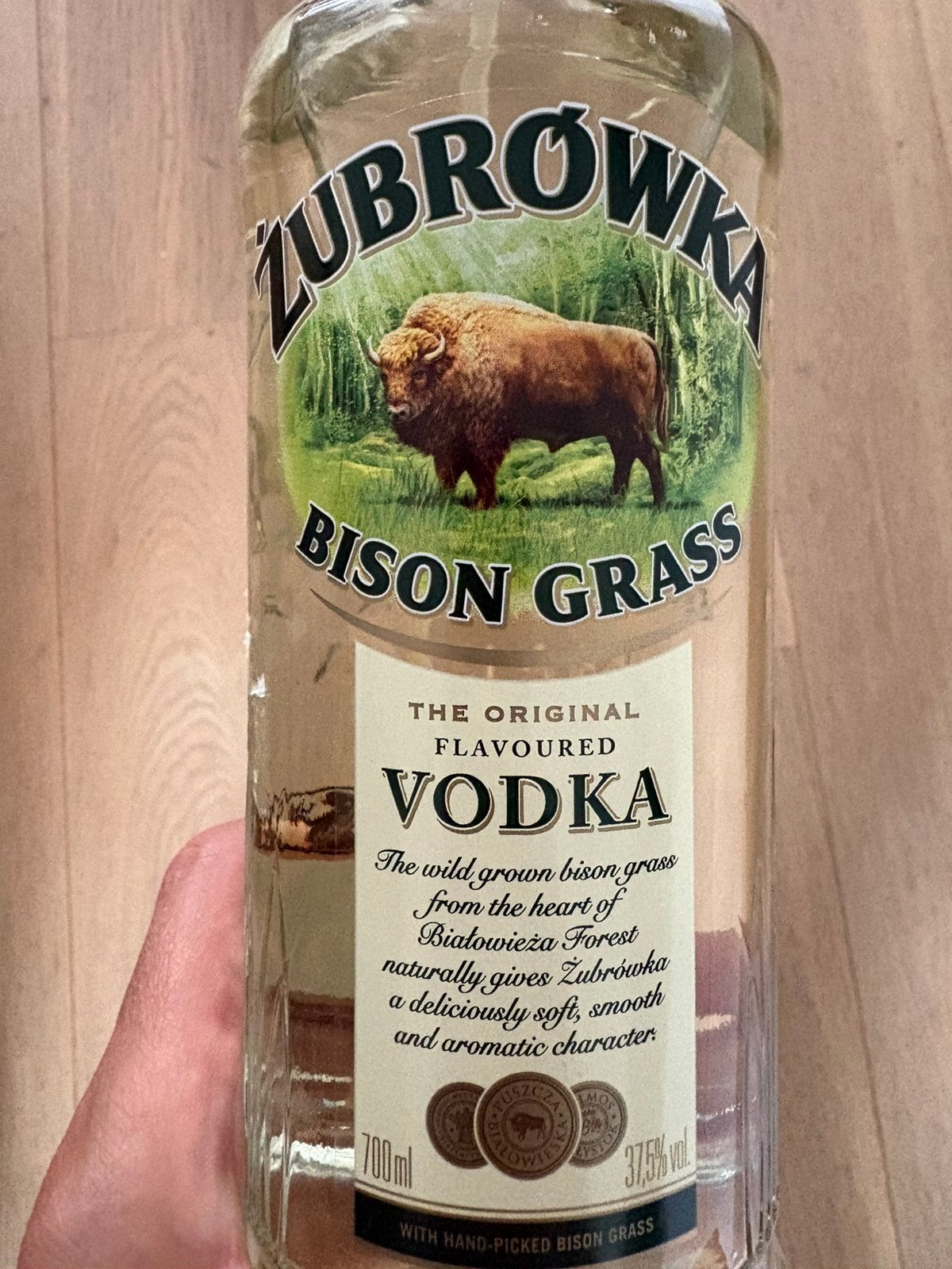 Zubrowka bison grass vodka 70cl, Diversen, Ophalen